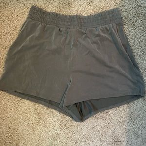 dark green shorts